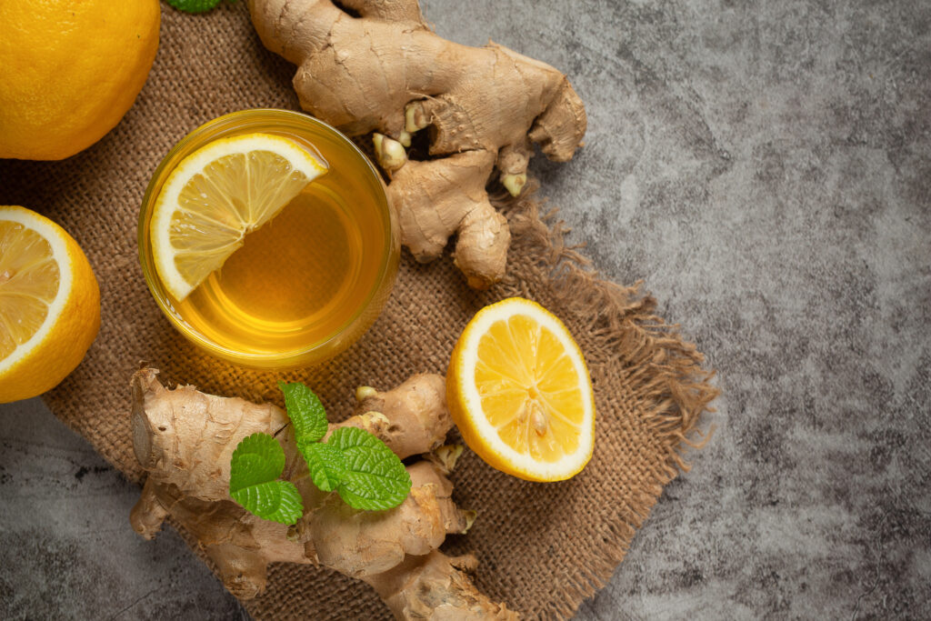 lemon ginger shots