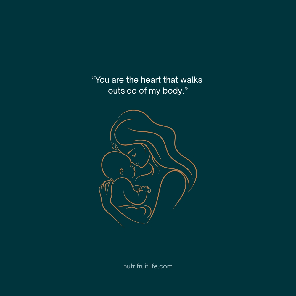 Emotional daughter quote from mom expressing deep love and connection.